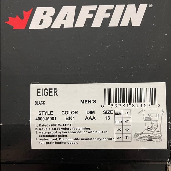 COPY - Baffin Polar Proven Snow Boots - Picture 3 of 5